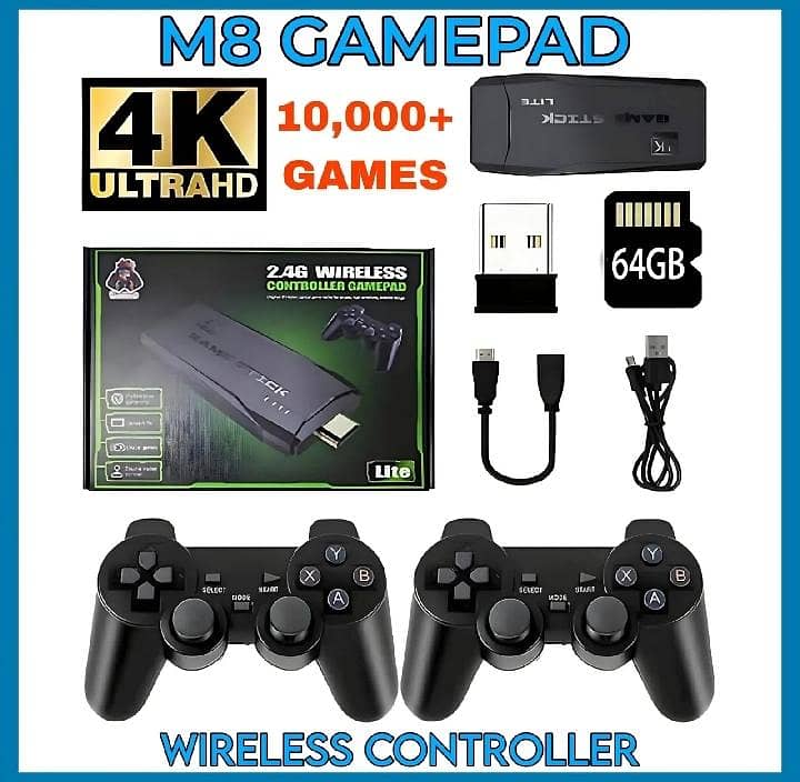 M8 gaming console setup 1