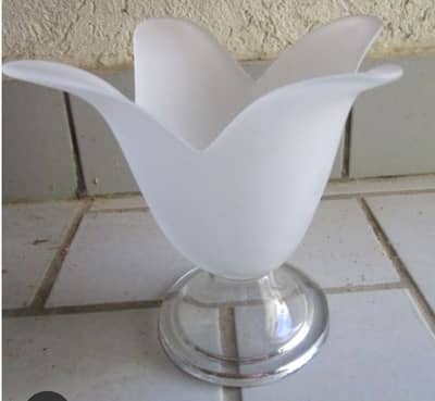 Crystle Items. Vases. Bowl. Plates. Bell's Decoration Bottle. and Oth