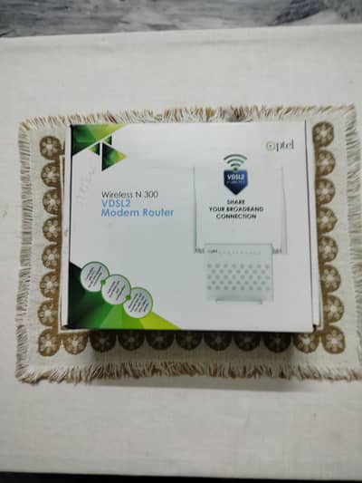 PTCL Wireless N 300 VDSL2 Modem Router for sale