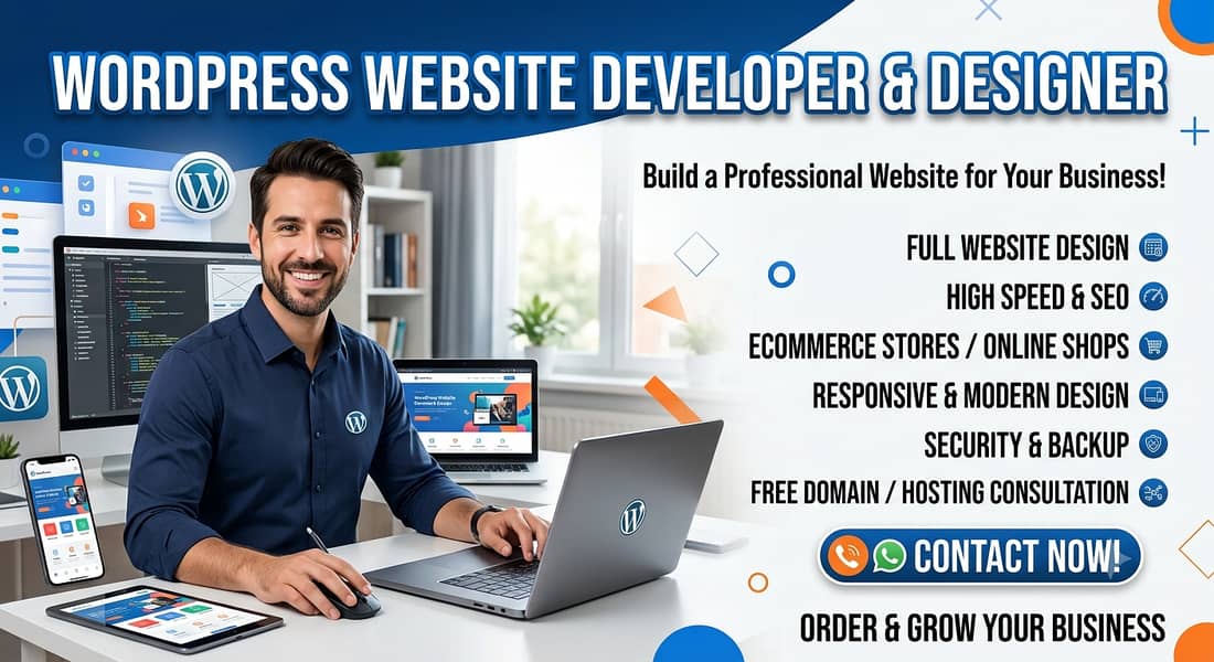 WordPress Website Developer & Designer | Professional Website Design 0