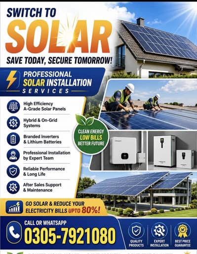 Switch to Solar – Save More Every Month!