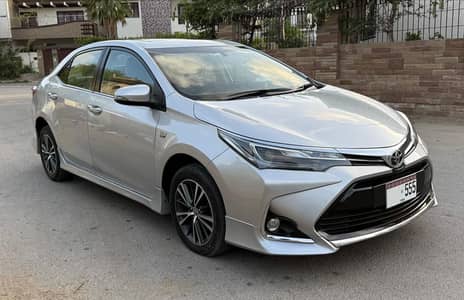 Toyota Altis Grande 2022 Black Interior