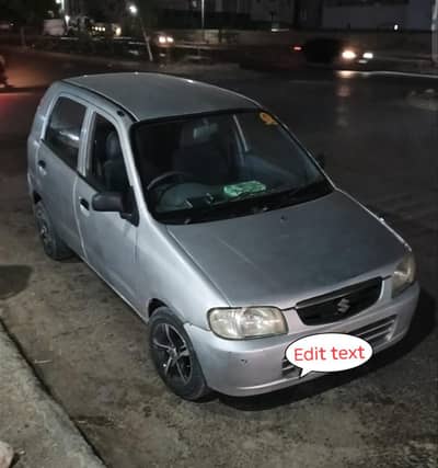 Suzuki Alto 2001 dublicate file