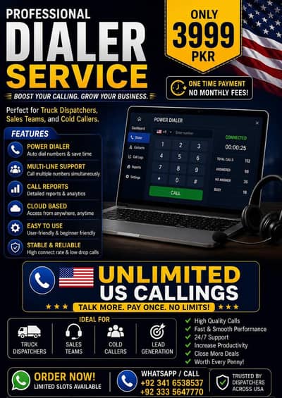 Affordable E-Dialers for Call Centres, Cold calls , dispatchers , sale