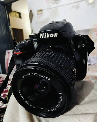 ​Nikon D3400 DSLR Camera (24MP) with 50mm Prime Lens | 10/10 Condition
