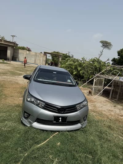 Carolla 2015-17 front body kit