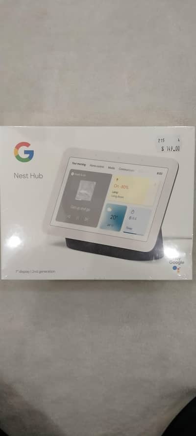 Google Nest Hub (2nd Gen) - Brand New Box Packed