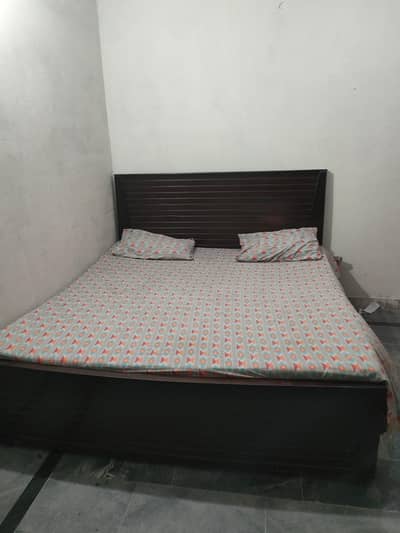 Solid Wooden Double Bed for Sale | Excellent Condition