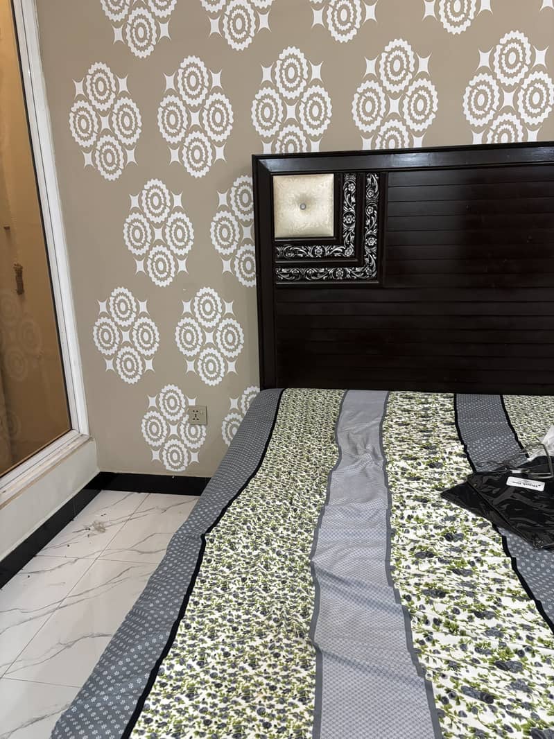 Bed with side tables 2