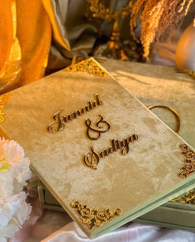 customized Nikkah Nama