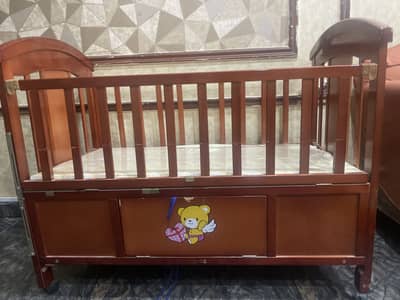 Baby Wooden Crib Bed for Sale