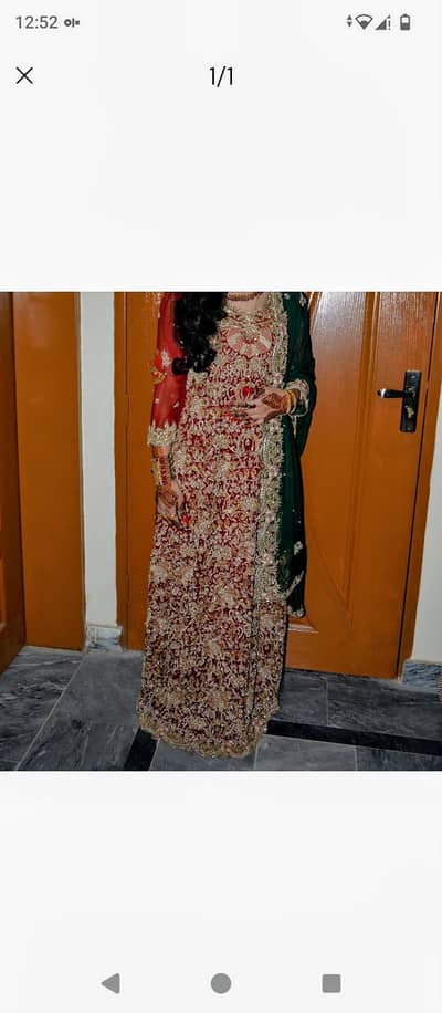Bridal maxi.