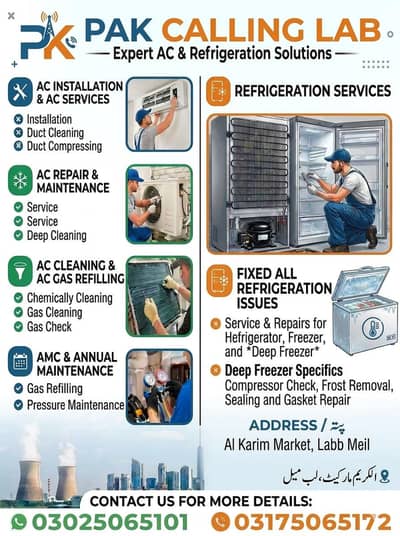 Ac and fridge repairing