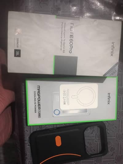 Infinix note 60 pro blue full box wireless