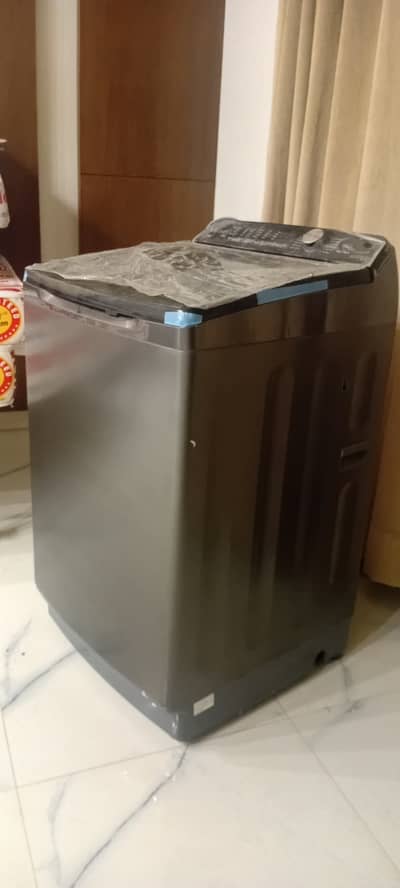 Haier washing machine, Double drive, DD inverter motor, pillow drum