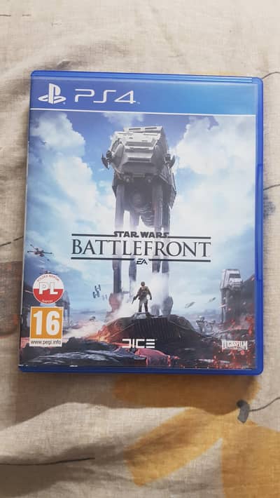 Star Wars battle front ps4 cd/dvd.  in best condition