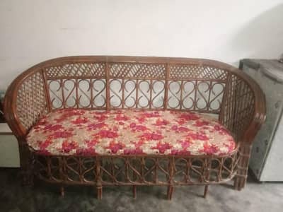 7 Seater Cane Sofa Set | Strong & Comfortable | Excellent Condition