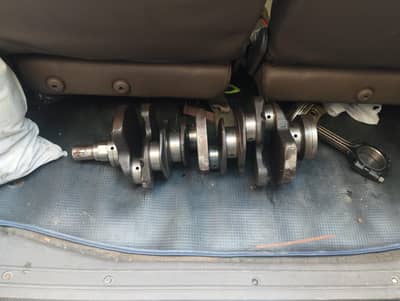 mitsubishi pajero crankshaft 3500cc petrol engine
