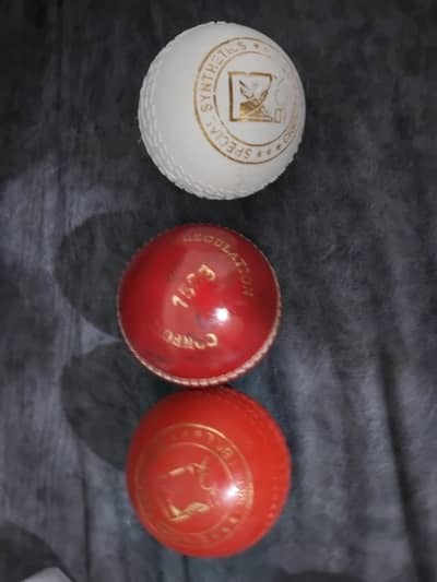 1 hard ball and 2 synthetic ball new for sale
