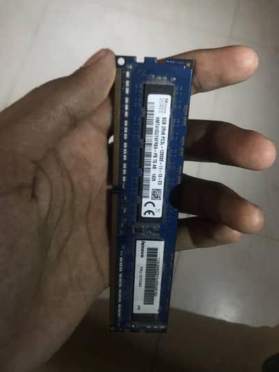 8gb ram ddr3 clean condition