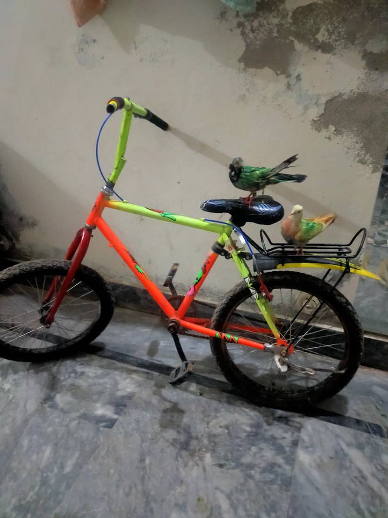 One wheeling cycle 0