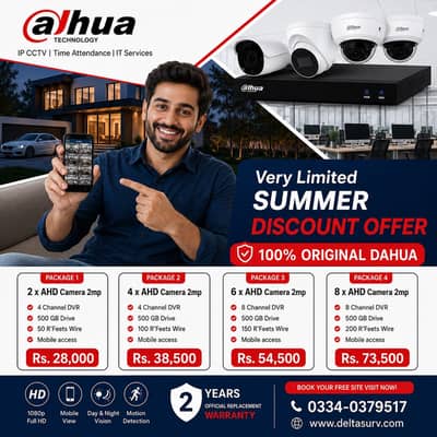 Best CCTV Camera Installation in Karachi | Dahua HD CCTV