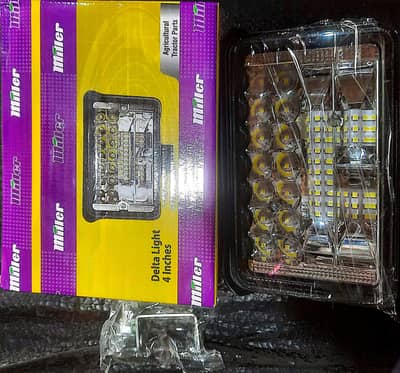 New 4" LED Delta Work Light Tractor Harvester Vehicle