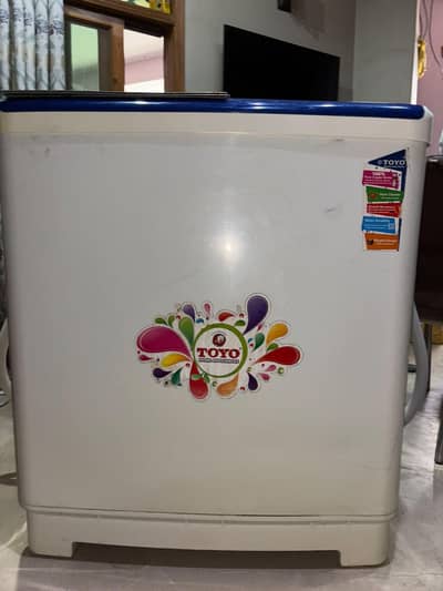 Toyo Washing & Dryer Machine with 100% pure copper motor
