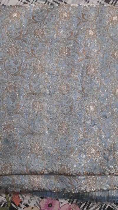 Unstitched Jamawaar fabric 5 meter