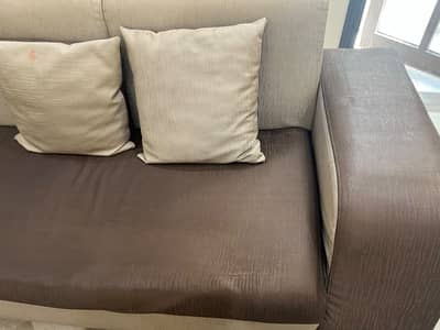 Sofa set with center table