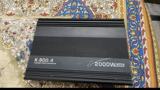 k-900.4 2000 watts amplifier