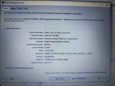 Lenovo / Medion Core i3 10th Gen With SSD