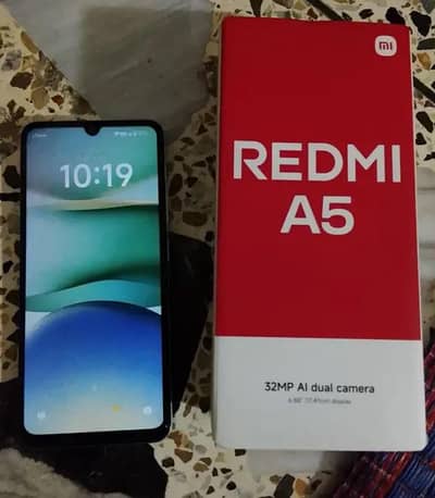redmi A5 all ok one hand use 10 by time condition