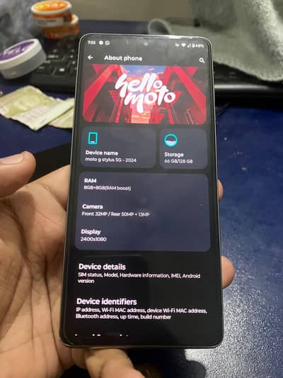 Motorola Moto G Stylus 2024 5g Pta Approved Exchange Possible