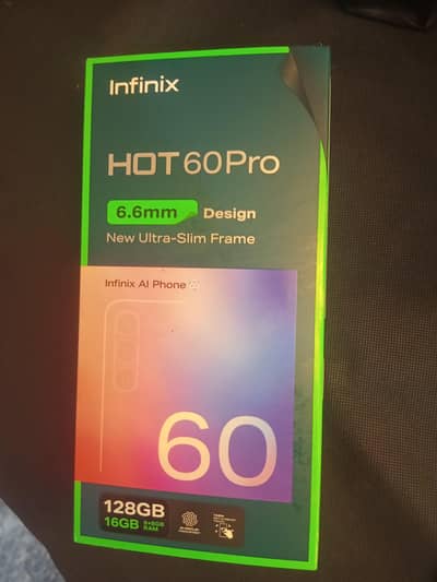 Infinix hot 60pro 8/128gb
