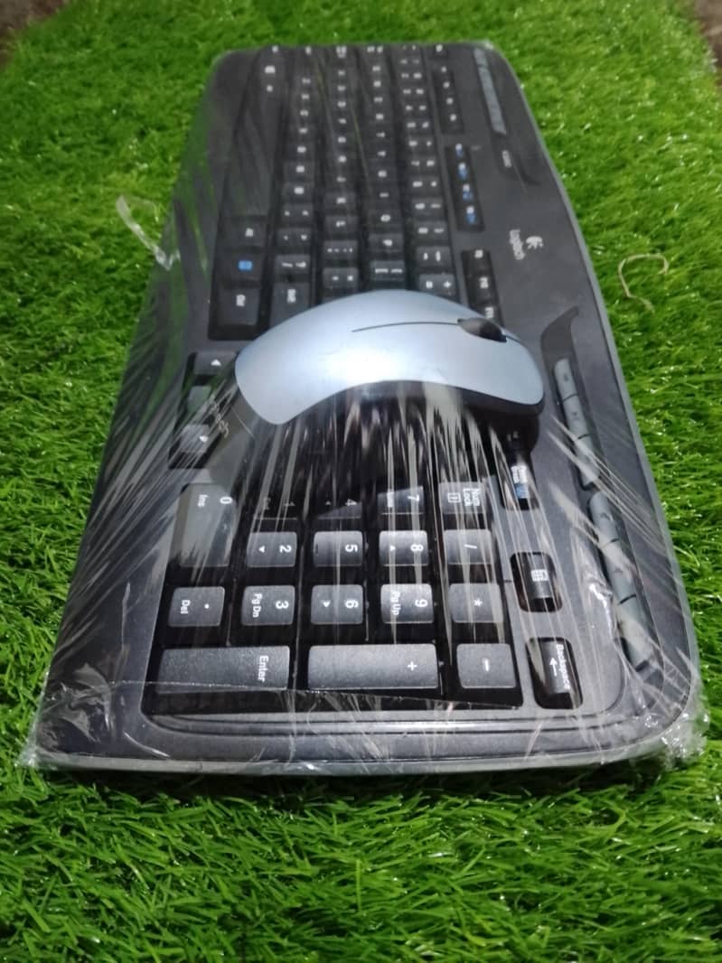 Logitech wireless keyboard mouse 7