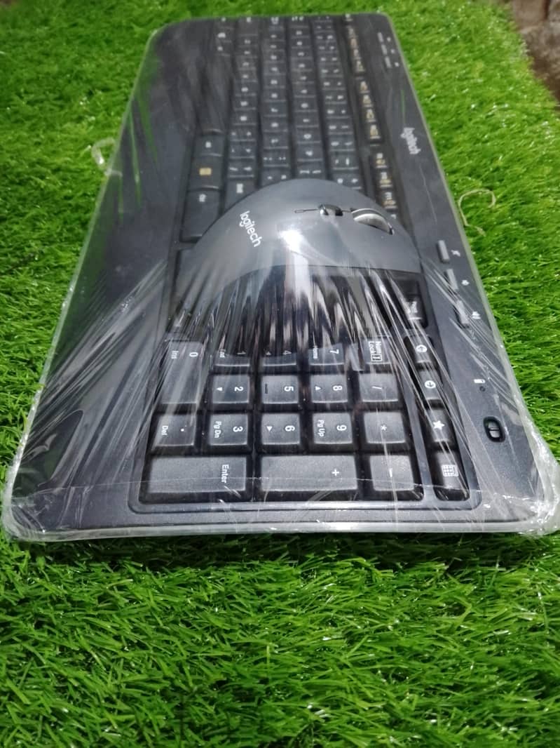 Logitech wireless keyboard mouse 8