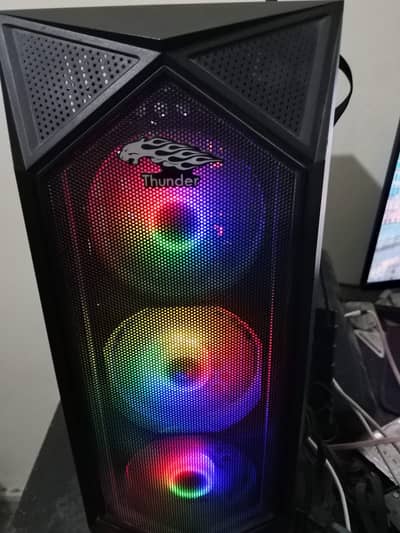 Gaming PC Setup | Ryzen 5 5600G / 16GB RGB RAM / EVGA 80+ Gold / B450M