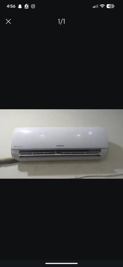 kenwood 1 ton ac like new