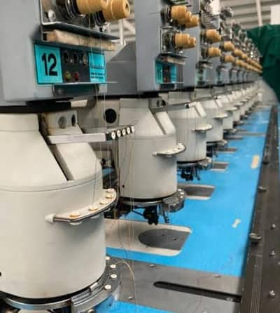 Barudan Embroidery Machine 12 Head