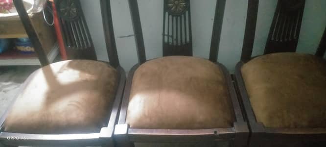 four chairs in good condition