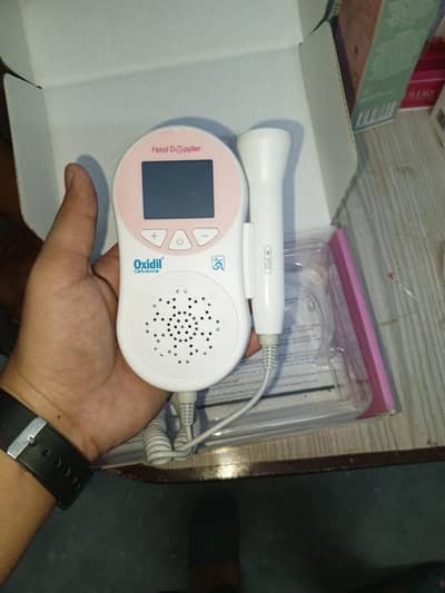 fetal doppler ultrasound hand monitor