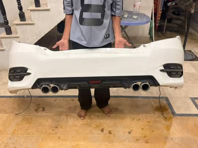 Honda Civic Original Front And Rear Bumper 2018 To 2020 Good Condition