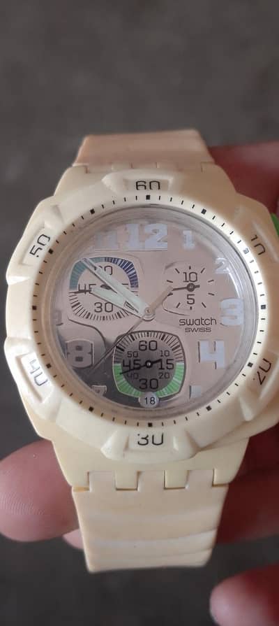 swatch chronograph original swiss