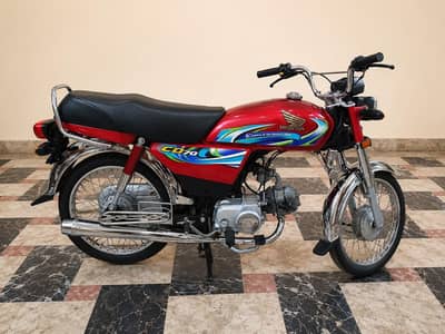 Honda CD 70 Model 2024