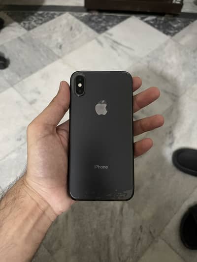 iPhone x 64gb black colour PTA approved