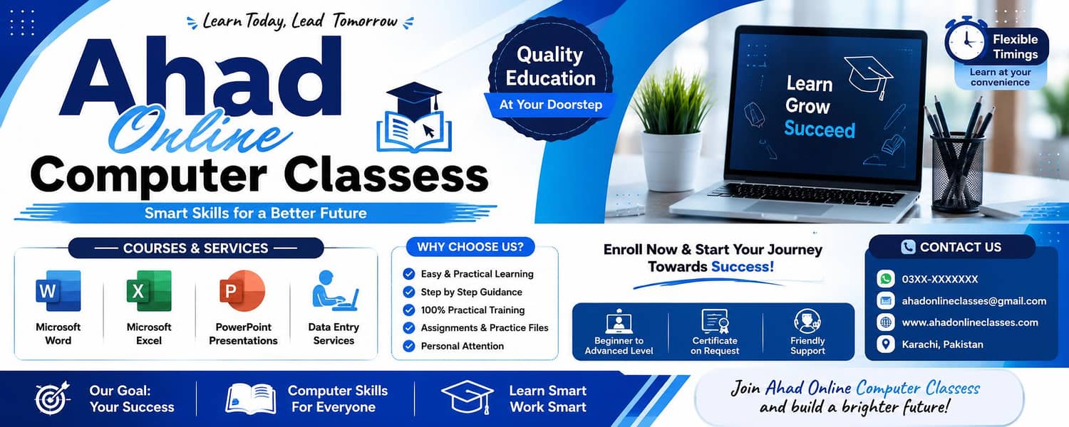 Ahad-online-computer-classes 0