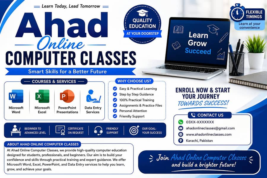 Ahad-online-computer-classes 1