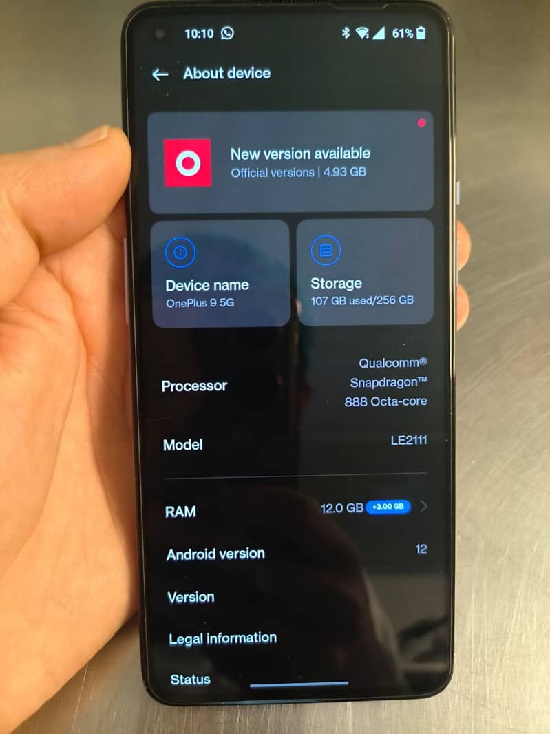 One Plus 9 7