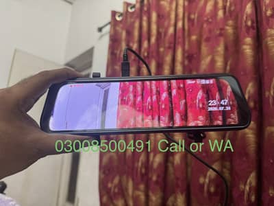 Japanese Digital Mirror Dash Cam Touch Full Screen with GPS Support